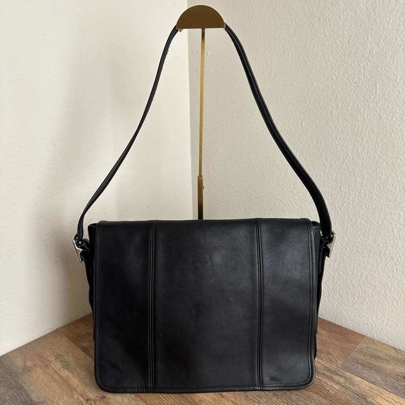 Vintage Coach Legacy Mail Messenger Bag Glove Tanned Leather 9065 USA With COA